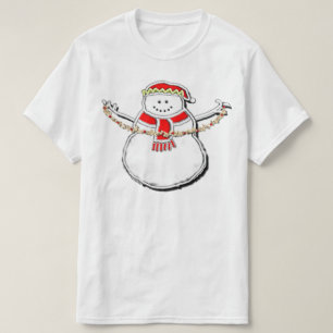 Camiseta Navidades Snowman