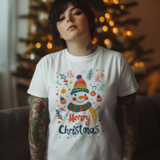 Camiseta Navidades Snowman - Feliz Navidad Snowma