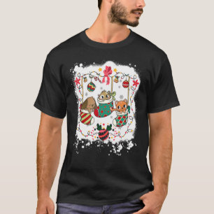Camiseta Navidades Socks enciende Feliz Navidad Bleac