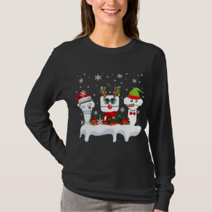 Camiseta Navidades Sonógrafo Ultrasonido Gracioso Santa Rei