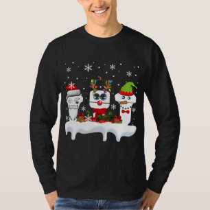 Camiseta Navidades Sonógrafo Ultrasonido Gracioso Santa Rei
