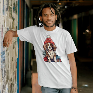 Camiseta Navidades Spaniel Cavalier Dog