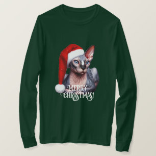 Camiseta Navidades Sphynx Cat