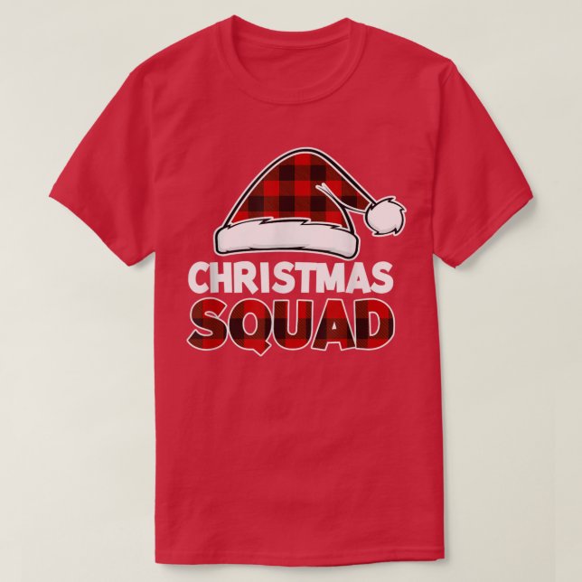 Camiseta Navidades Squad Family Grupo Navidades de coincide (Diseño del anverso)