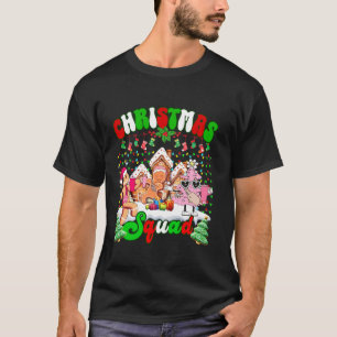 Camiseta Navidades Squad Funny Boujee cookie Pine Tree Xmas