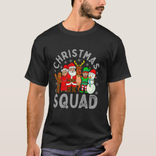 Camiseta Navidades Squad Funny Santa Family Xmas Pajamas Lo