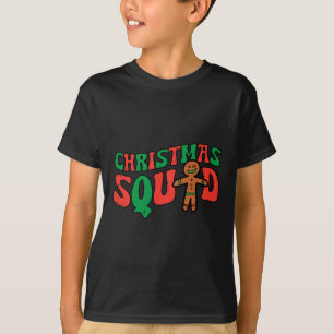 Camiseta Navidades Squad Gingerbread Xmas Equipo Familiar H