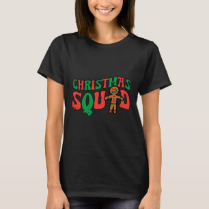 Camiseta Navidades Squad Gingerbread Xmas Equipo Familiar H