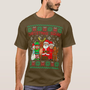 Camiseta Navidades Squad Santa Family coincidiendo con PJs 