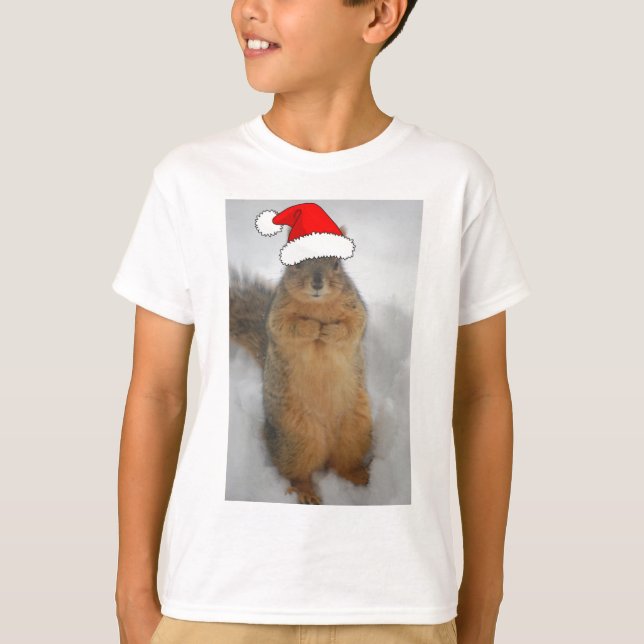 Camiseta Navidades Squirrel (Anverso)