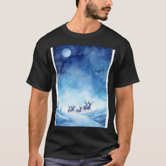 Camiseta Navidades Starry Sleigh
