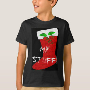 Camiseta Navidades Stocking Personalizable
