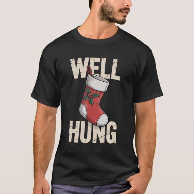 Camiseta Navidades sucios de Well Hung protestando por Navi (Anverso)