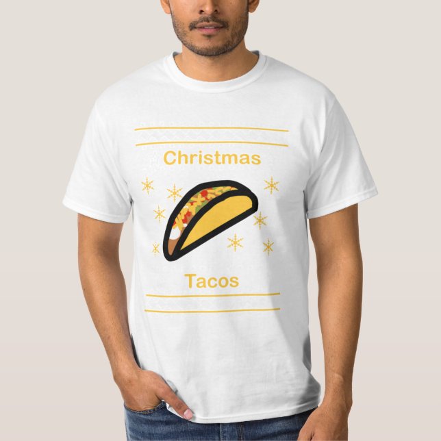 Camiseta Navidades Tacos (Anverso)