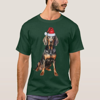 Camiseta Navidades tan graciosos como el perro negro