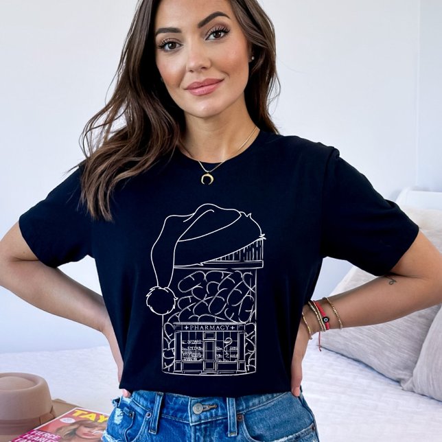 Camiseta Navidades Técnico De Farmacia, Rx, Farmacéutico (Subido por el creador)