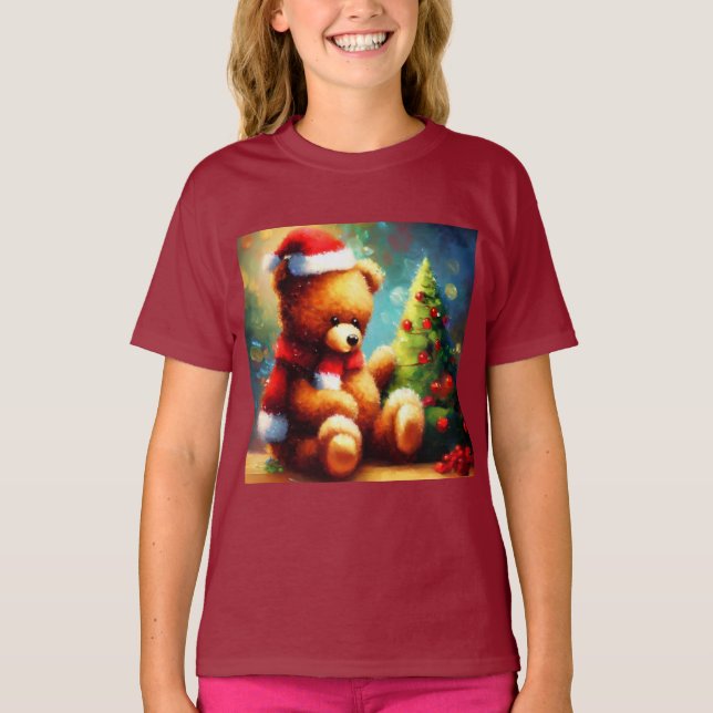 Camiseta Navidades Teddy Bear 1 (Anverso)