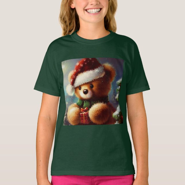 Camiseta Navidades Teddy Bear 2 (Anverso)