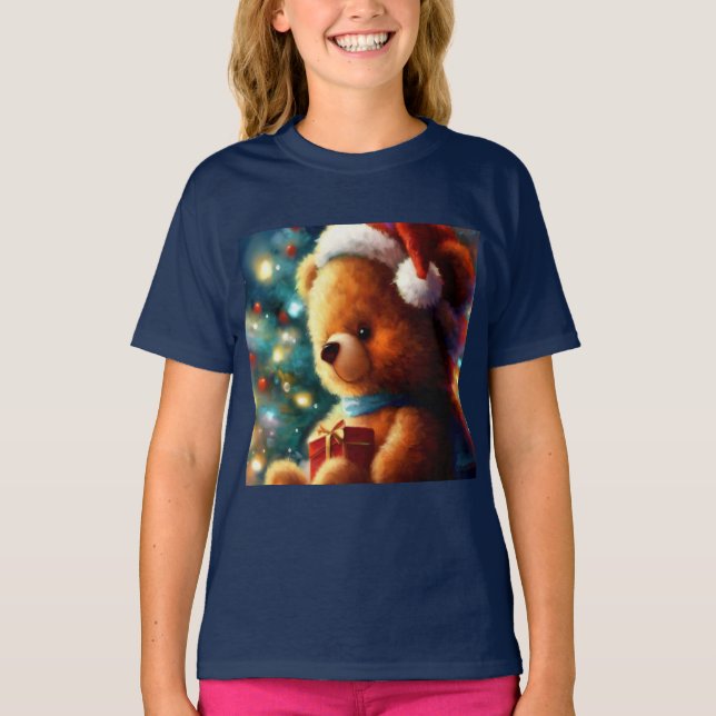 Camiseta Navidades Teddy Bear 3 (Anverso)