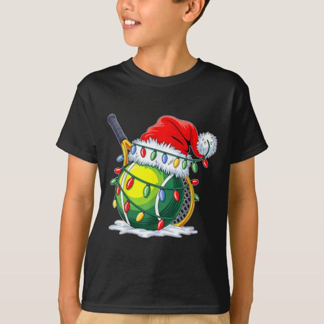 Camiseta Navidades Tenis Santa Xmas (Anverso)