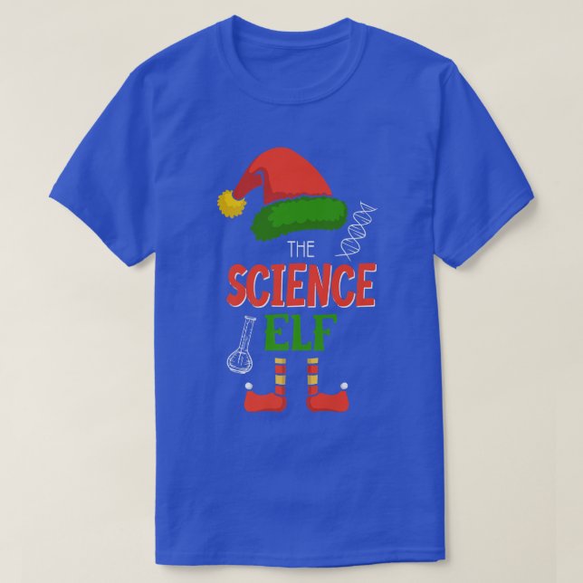 Camiseta Navidades The Science Elf Premium 261 (Diseño del anverso)