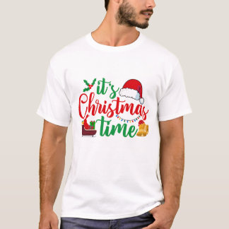 Camiseta Navidades tiempo T,camiseta