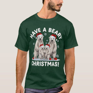 Camiseta navidades tienen navidades beatos navidades gracio