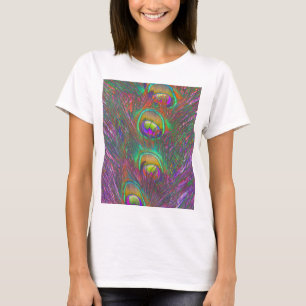 Camiseta Navidades Tinsel Peacock Feathers