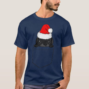Camiseta Navidades Tiran Perro En El Bolsillo 