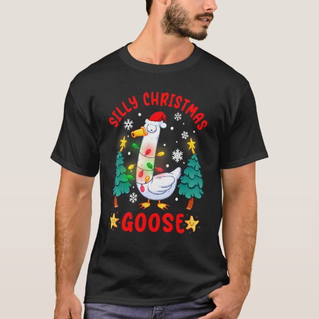 Camiseta Navidades tontos ganan Navidades animales (Anverso)