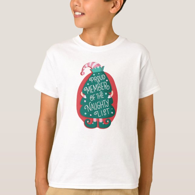 Camiseta Navidades traviesos Kid T-Shirt (Anverso)