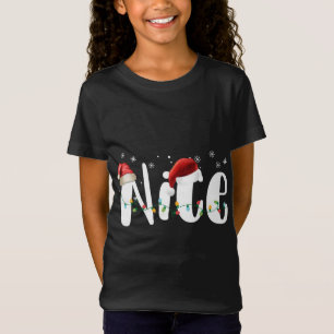 Camiseta Navidades traviesos o amables iluminan parejas
