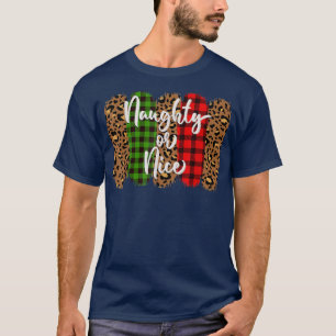 Camiseta Navidades traviesos o bonitos Día de Acción de Gra