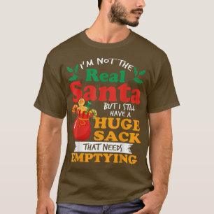 Camiseta Navidades traviesos para hombres gran paquete saco