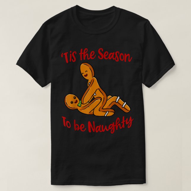 Camiseta Navidades traviesos Shirt Dirty Xmas Gingerbread C (Diseño del anverso)