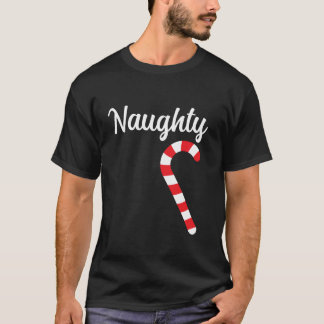 Camiseta Navidades traviesos y amables de parejas Pajama