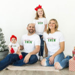 Camiseta Navidades Tripulación Familia Unisex Shirt<br><div class="desc">¡Siempre agregamos nuevos diseños a diario!</div>