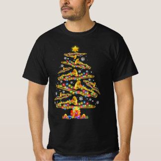 Camiseta Navidades Trombone Player Xmas Tree Jazz Lov