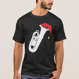 Camiseta Navidades Tuba Shirt - Santa Tuba para jugador de
