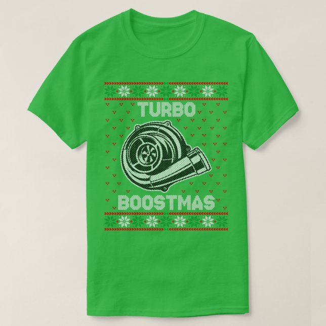 Camiseta Navidades Turbo Boostmas Turbo (Diseño del anverso)