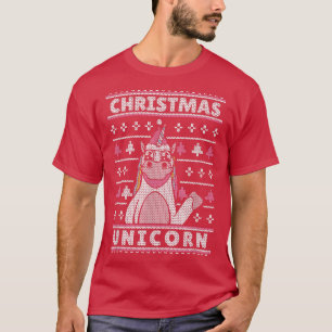 Camiseta Navidades unicornios muy suaves