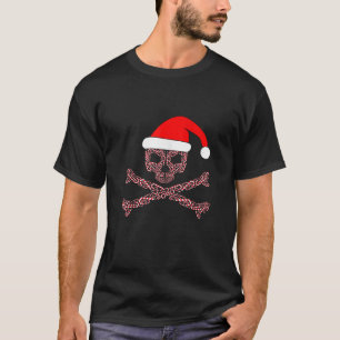 Camiseta Navidades únicos y virales Candy Cane Skulls y C