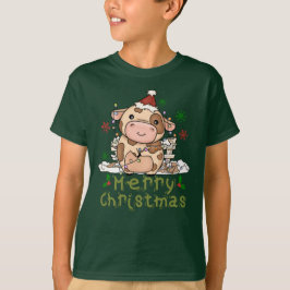 Camiseta Navidades vacacionan a Santa Hat con un hijo de Na