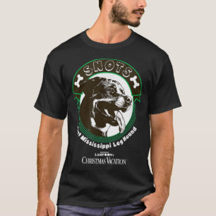 Camiseta Navidades Vacantes Snots Mississippi Leg Hound