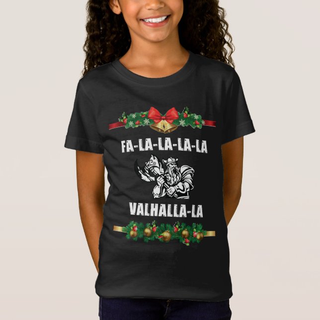 Camiseta Navidades Valhalla T-Shirt (Anverso)