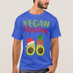 Camiseta Navidades veganos aguacate Lover Dieta Vegetaria X