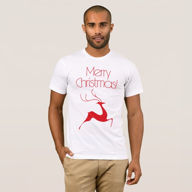 Camiseta Navidades venados (Anverso completo)