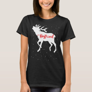 Camiseta Navidades venados que coinciden con un novio famil