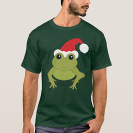 Camiseta Navidades verdes de Santa Frog