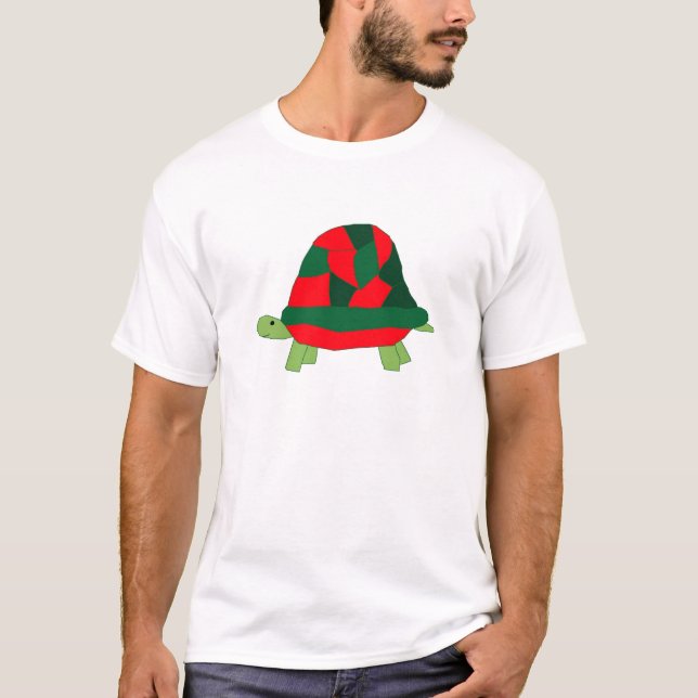 Camiseta Navidades Vestimenta de tortuga (Anverso)
